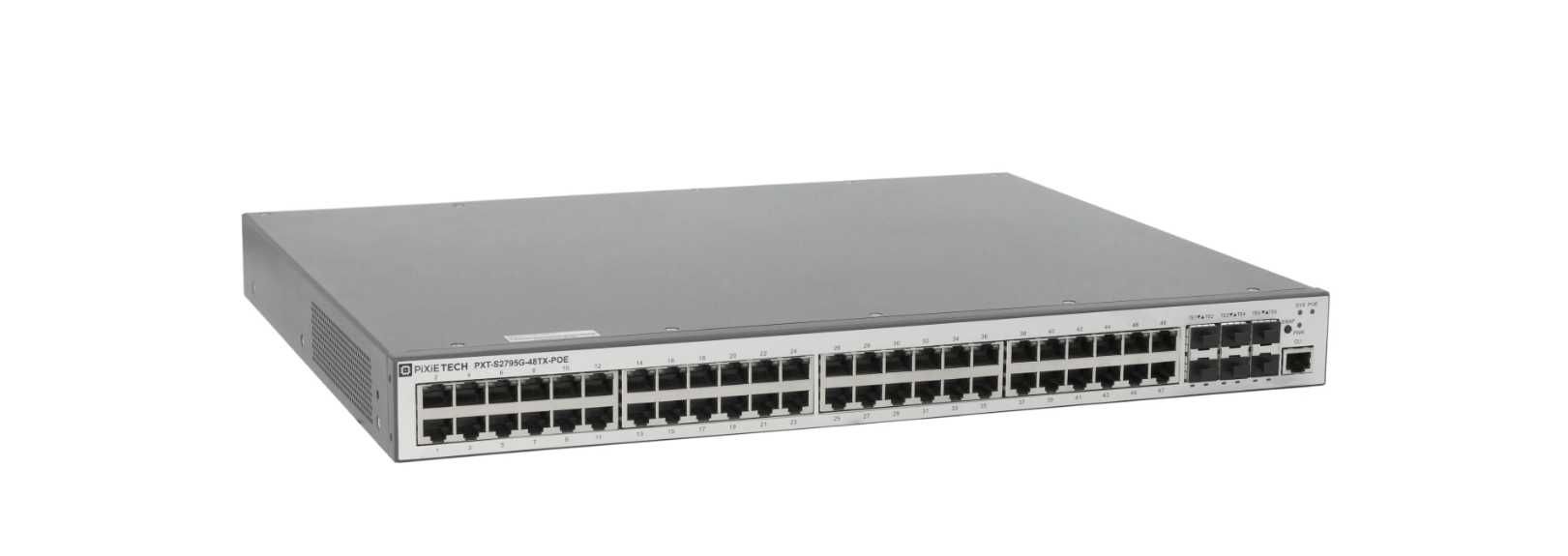 Управляемый коммутатор уровня L3 PXT-S2795G-48TX-POE