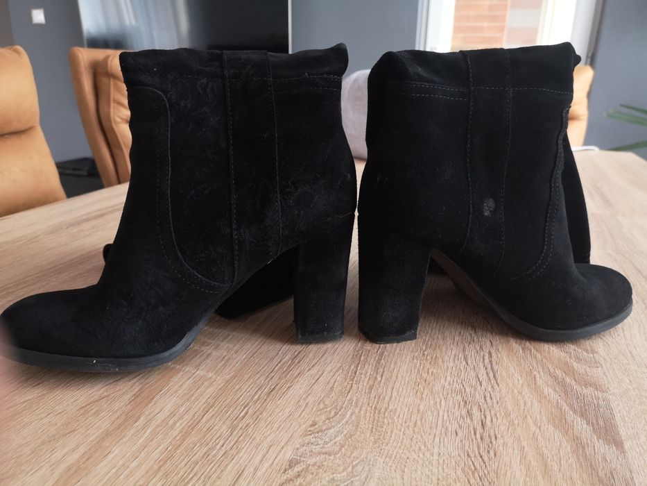 Cizme piele intoarsa peste genunchi 38