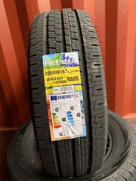 Нови всесезонни бусови гуми ROTALLA VAN 4 SEASON 225/65R16C НОВ DOT