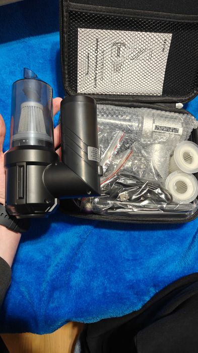 Мощна 4-в-1 Безжична Прахосмукачка 18000PA + 3 HEPA Филтъра