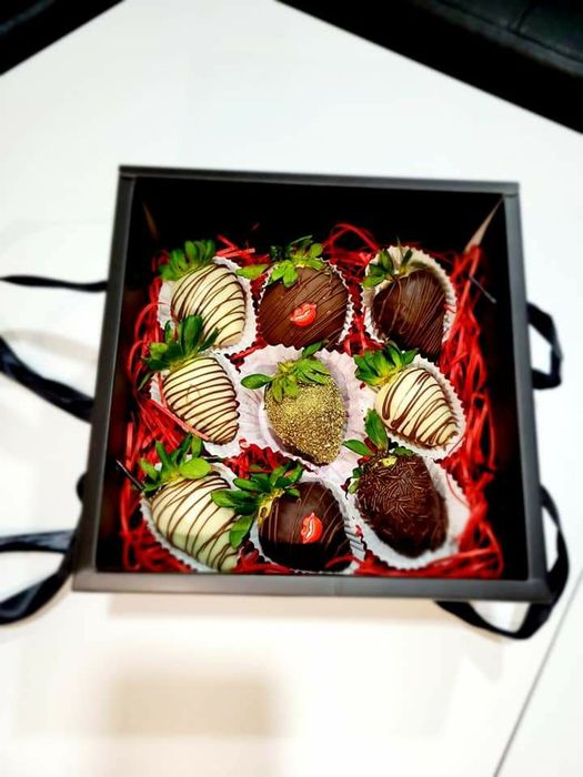 Căpșuni in ciocolată