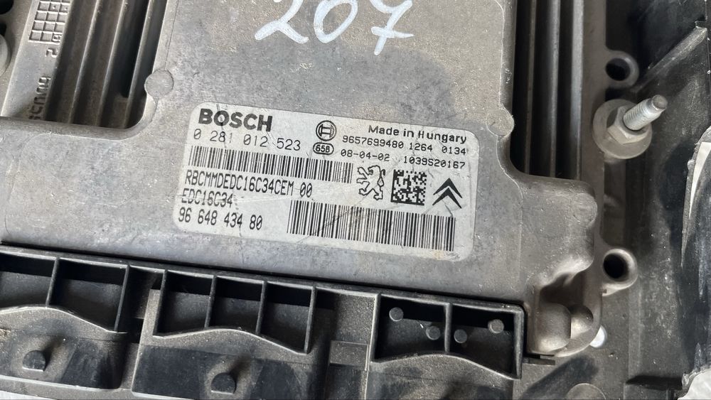 ECU компютър Peugeot 207