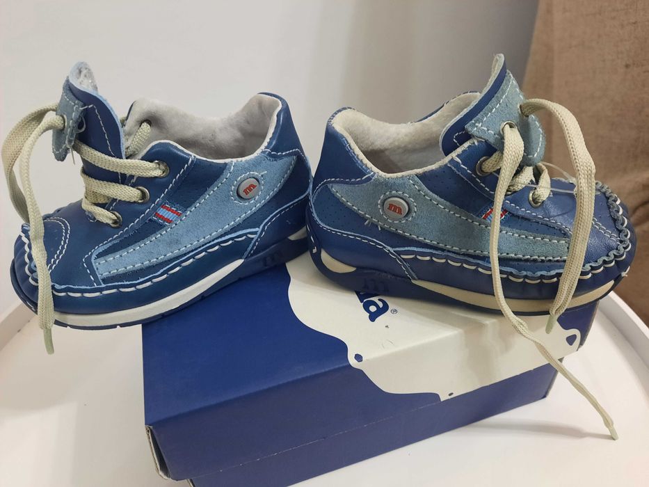 Pantofi din piele pentru copii,  marca Melania , unisex