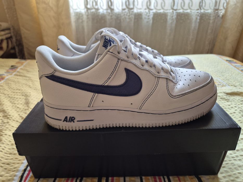 Air force 1 white and blue
