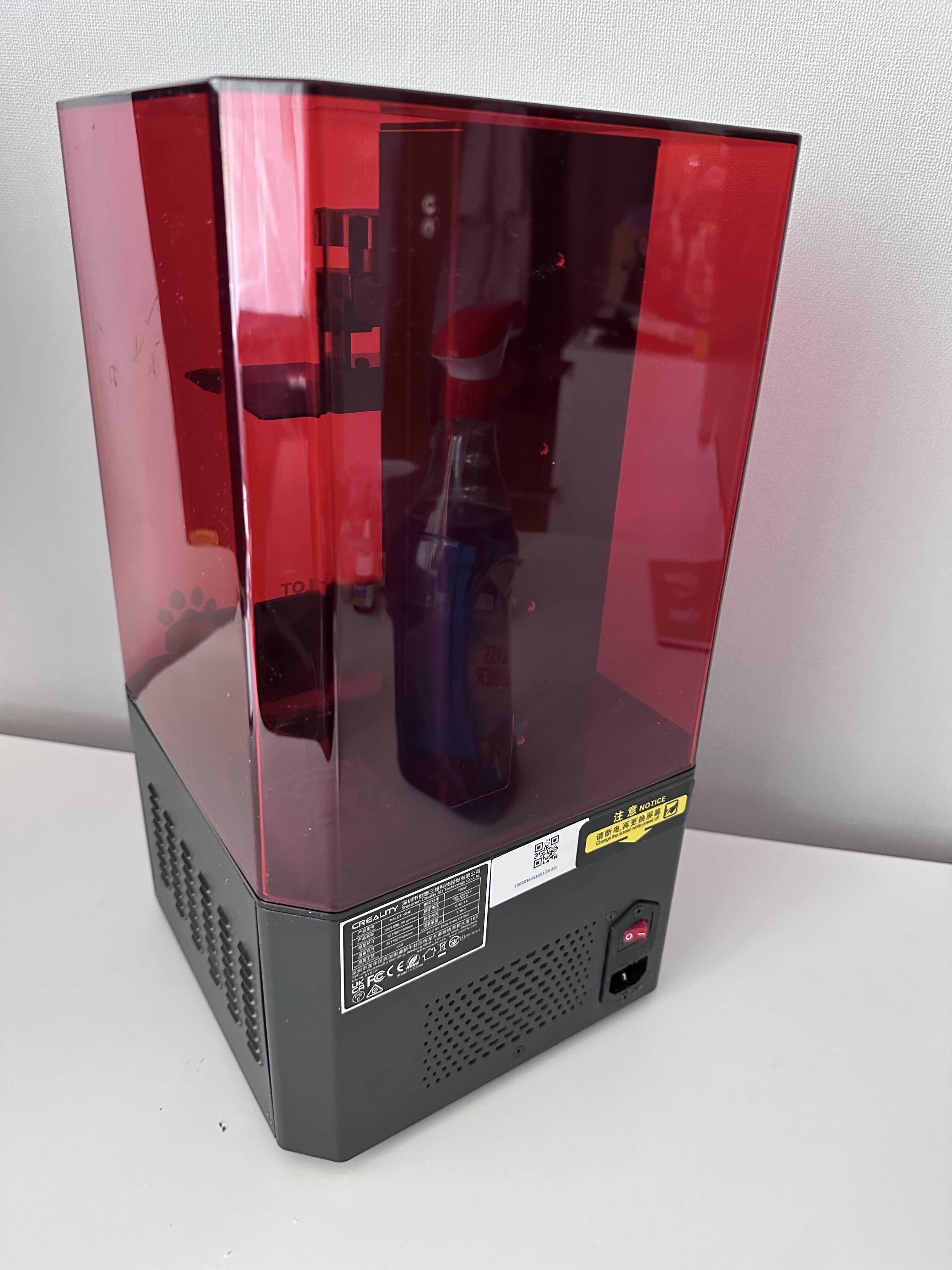 3D printer   CREALITY halot one + bonus 1L resign