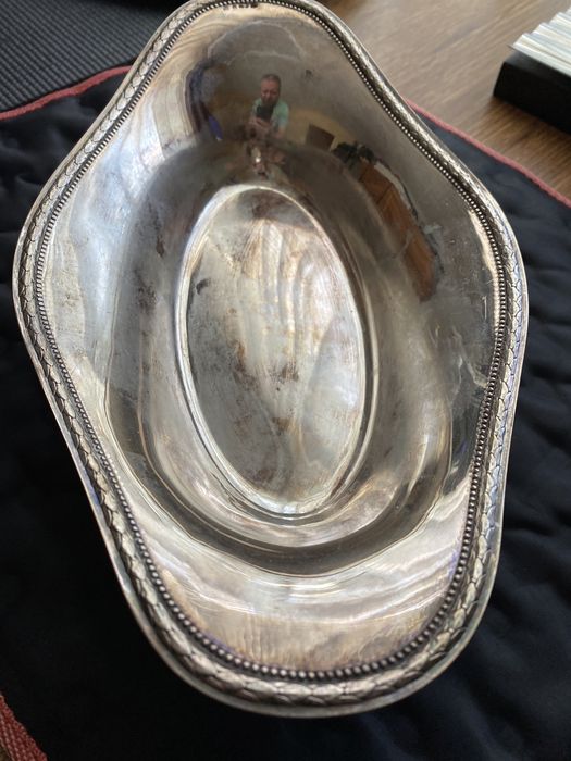 Superb vas vintage din argint Suedia