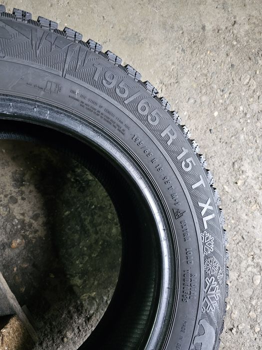 4 anvelope iarna 195 65 15 Gislaved 2020 7mm