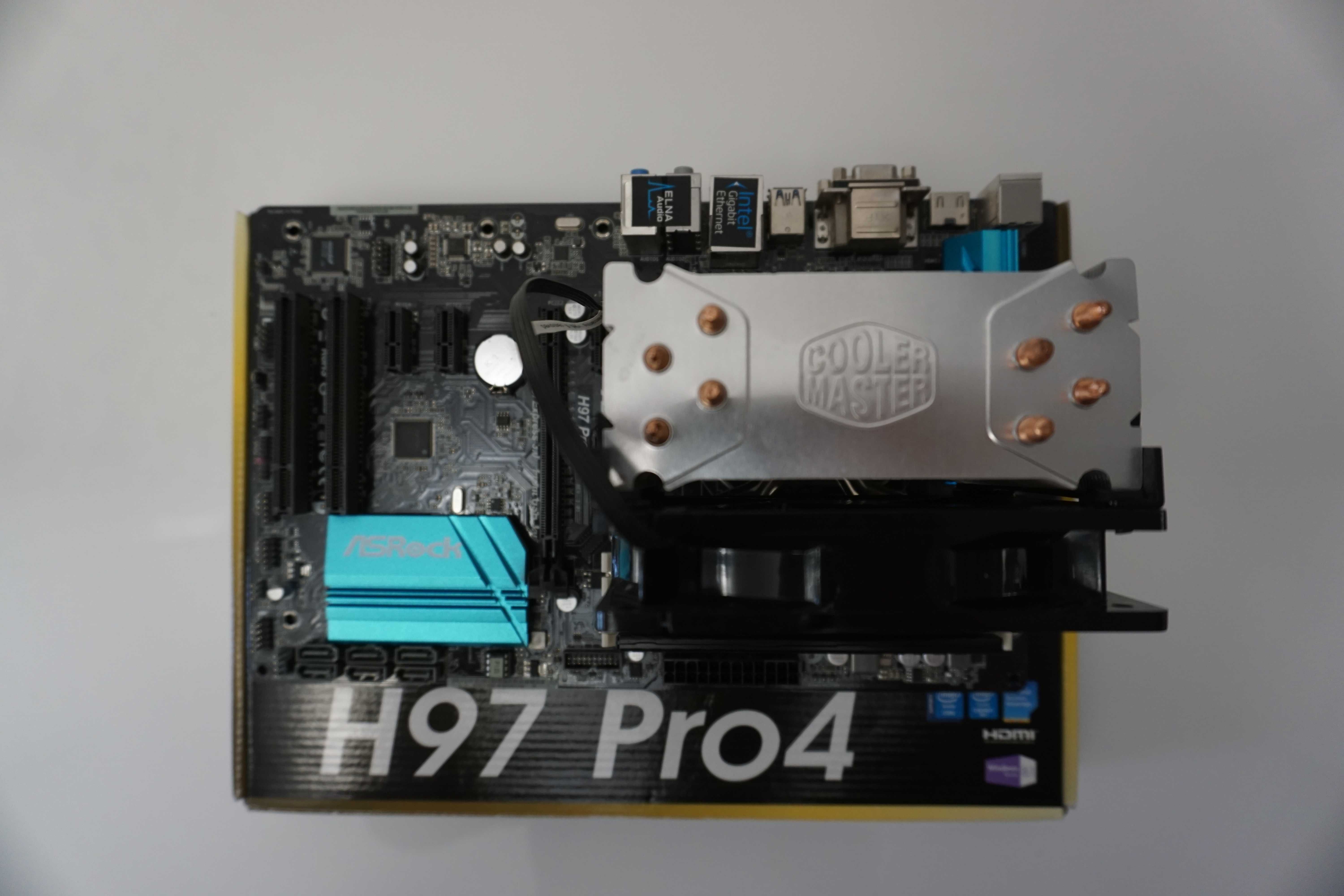 Gaming Combo: i7 4790 + 16GB DDR3 + Placa de baza H97 + Cooler Dedicat