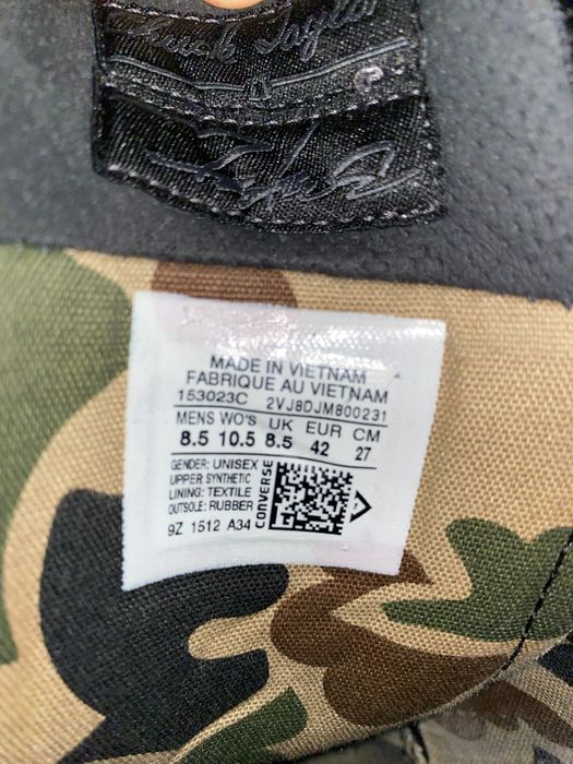 Converse Chuck Taylor All Star – model camuflaj, ediție specială