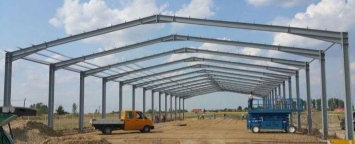 Vând hale metalice și containare modulare