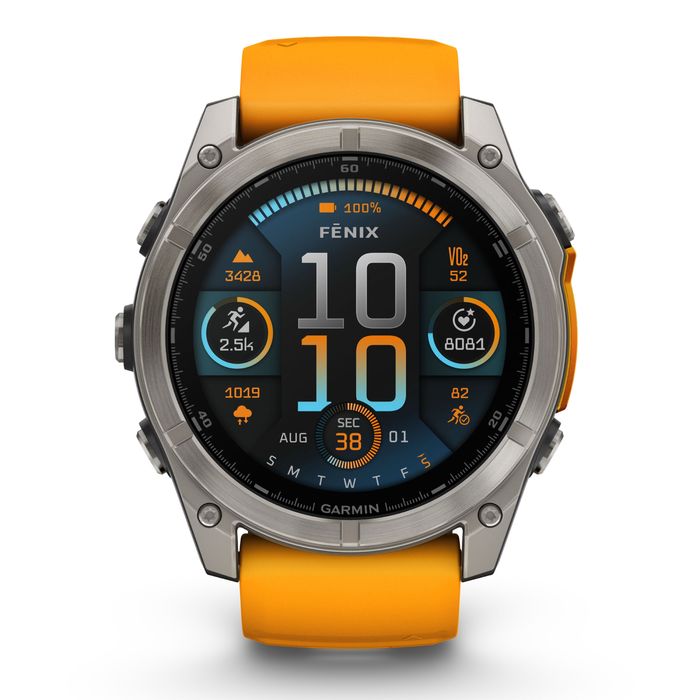 Vand Garmin Fenix 8 Sapphire 51mm, cutie completa, putin folosit