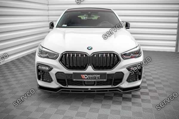 Prelungire bara fata BMW X6 G06 2019-2023 V2 MAXTON DESIGN