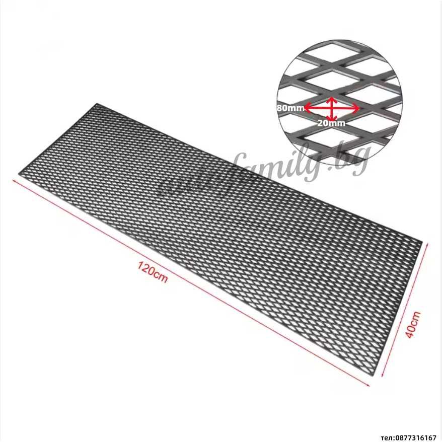 Pvc тунинг мрежа за броня Ромб 120х40см