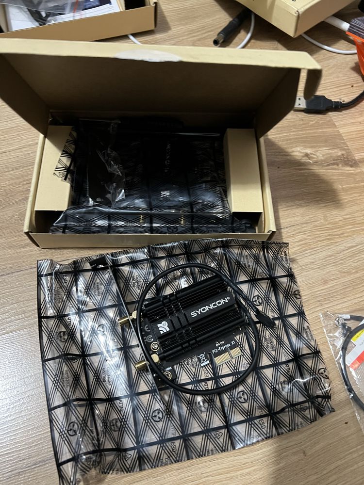 Adaptor Wireless Syonco (IntelAx210) Wifi6e+Bluetooth5.3 Noi
