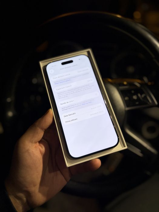 iPhone 17 Air Black 12 Cicluri
