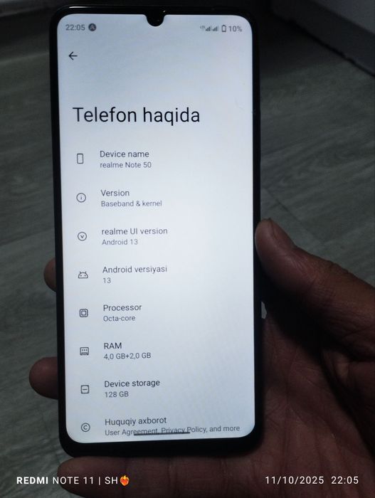 Realme Note 50.   .