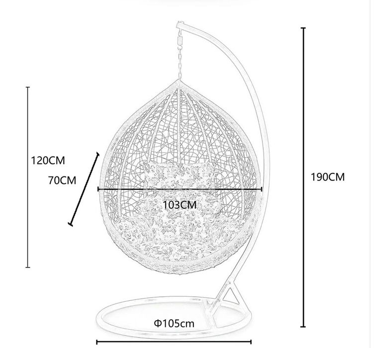 BOWL Leagăn - balansoar