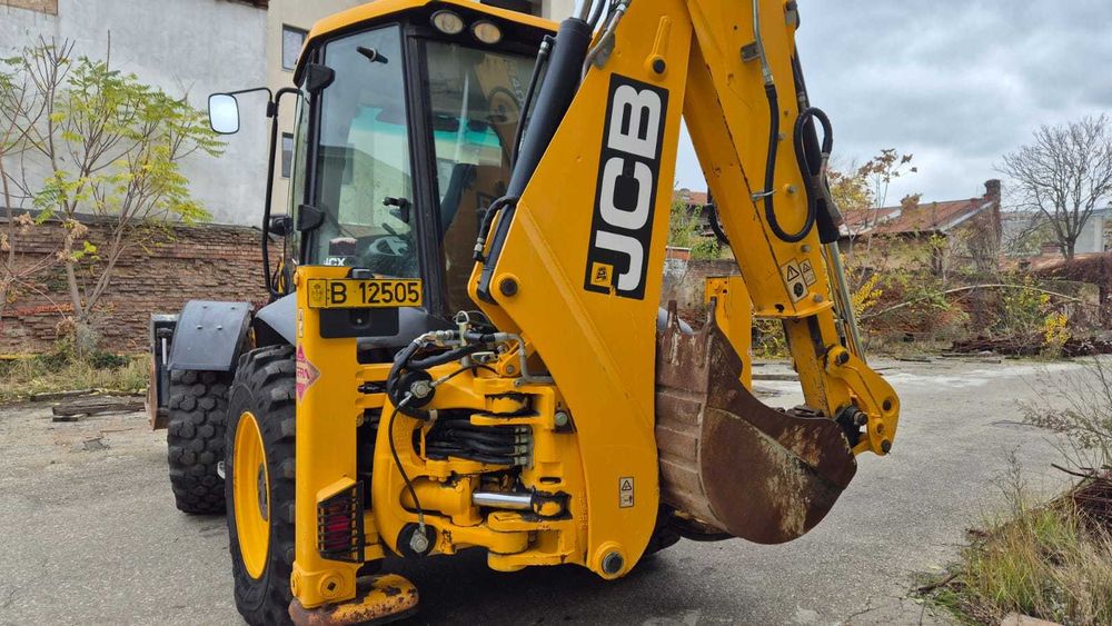 Buldoexcavator JCB 4CX, 2018, 1545H, multiple accesorii