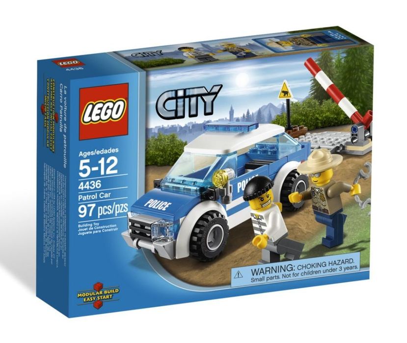Lego City 4436 Патрулна кола