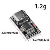 Modul usb tip-c decoy trigger tensiune setabila fixa 5V 9v 12v 15v 20v