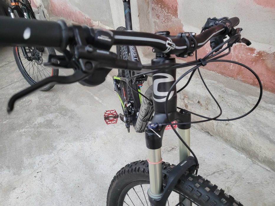 Bicicleta mtb cannondale 27.5 full suspensione