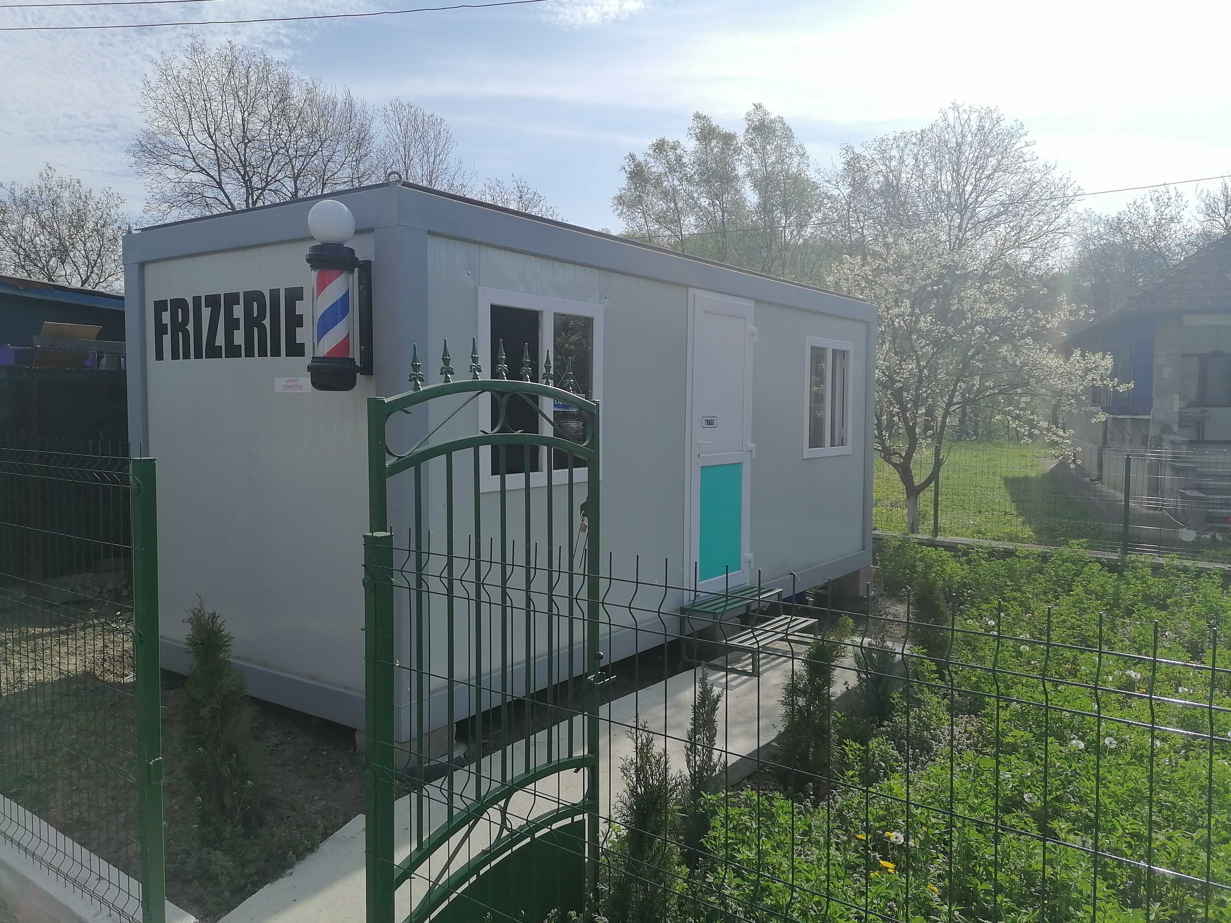 Container frizerie echipat