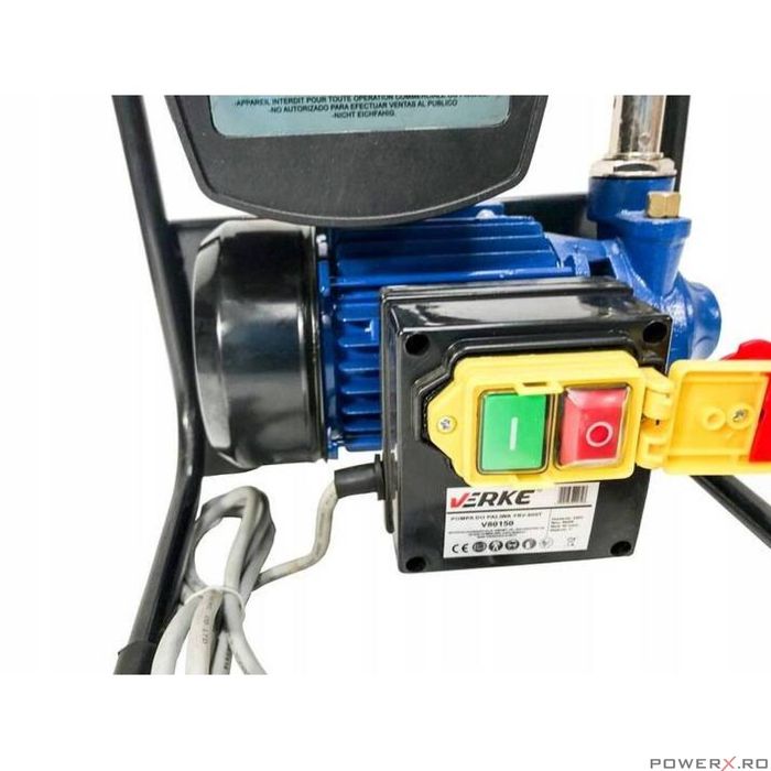 Pompa pentru transfer combustibil, motorina, cu contor, 220 V 600 W,