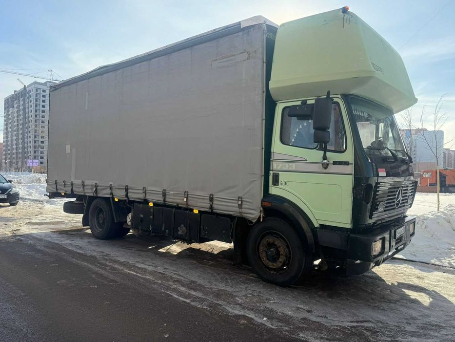 Доставка город межгород 5-10 тонники тент верх бок перевозка 50 куб