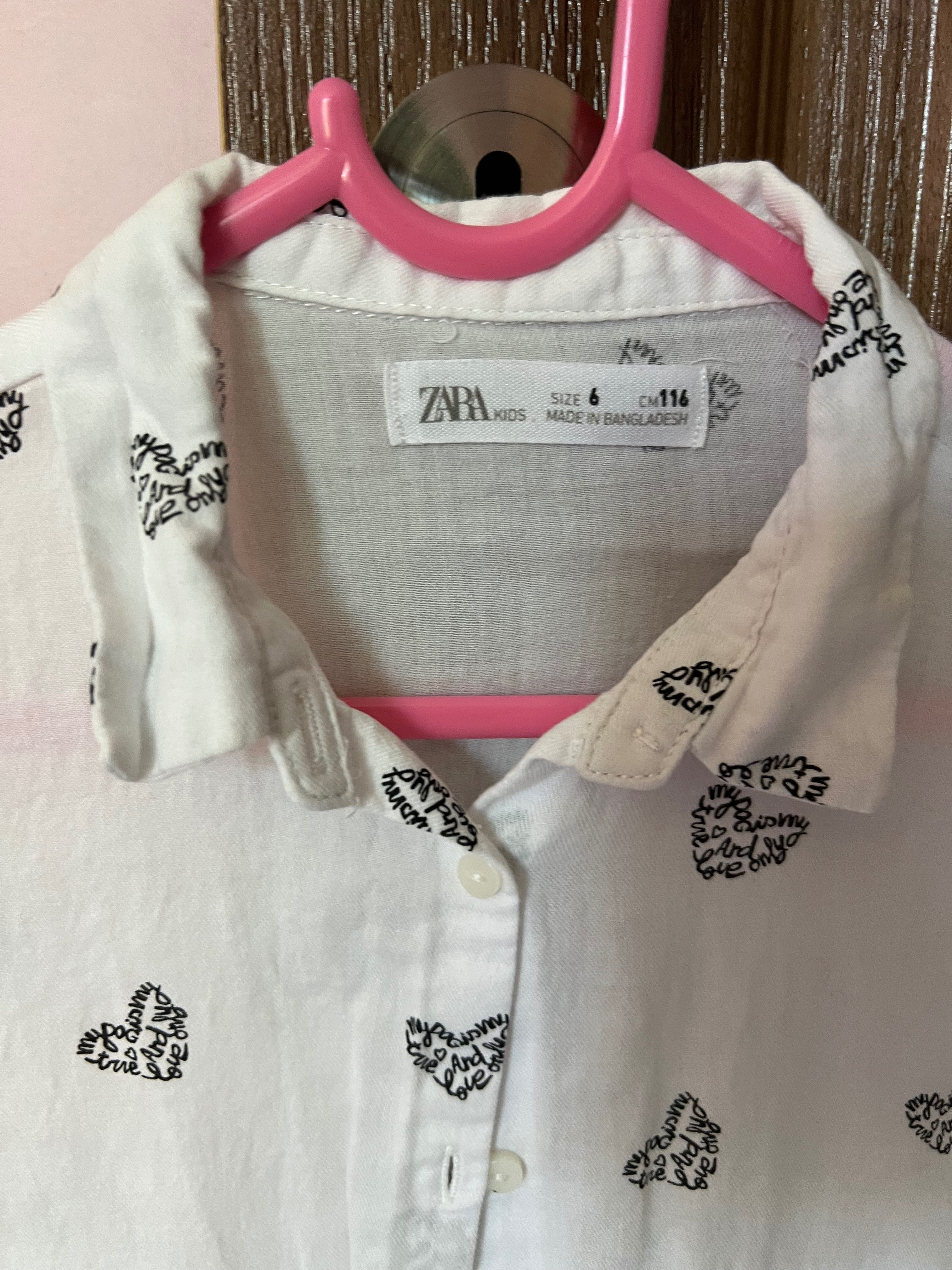 Детски ризи Zara - размер 110-116