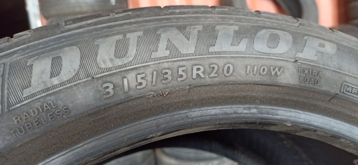 Шины 315/35 R20 Dunlop из Германии
