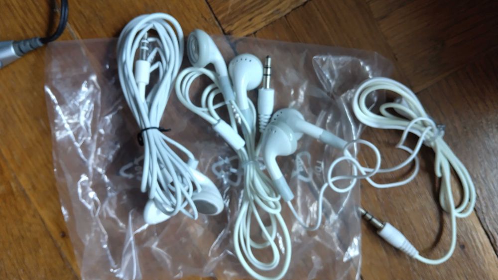 Casti audio cu mufa jack 3.5 mm panasonic sony si no name noi/folosite