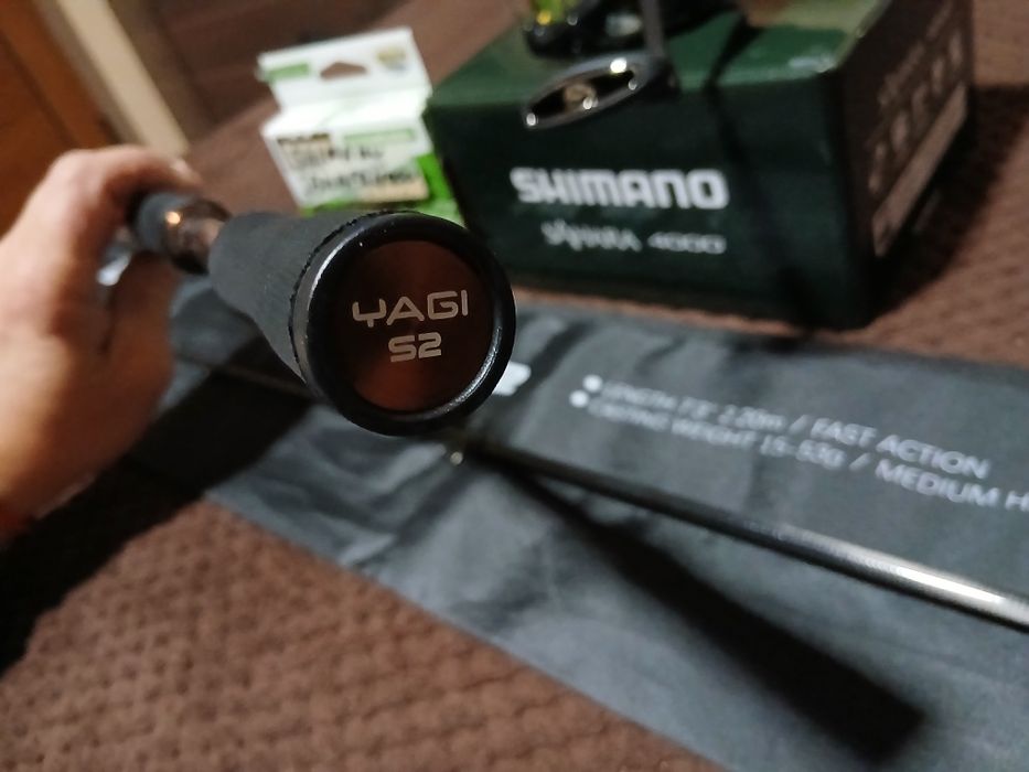 Dam yagi + shimano sahara