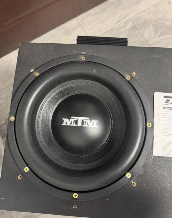 MTM 3+ с кутия на 27hz