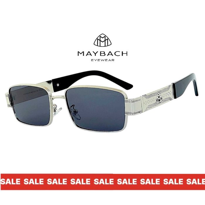 Maybach Ретро мъжки слънчеви очила 2026 с метална рамка