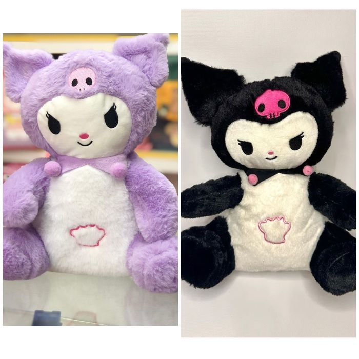 Интерактивна плюшена играчка Дишаща и Музикална Куроми 30см Kuromi