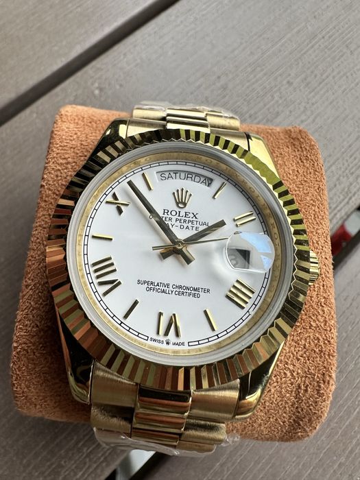 Ceas automatic Rolex Day Date 40mm Presidential White Roman