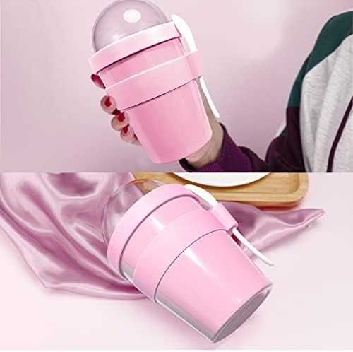 Нова Изолирана чаша за кисело мляко плодове с капак/неръждаема стомана