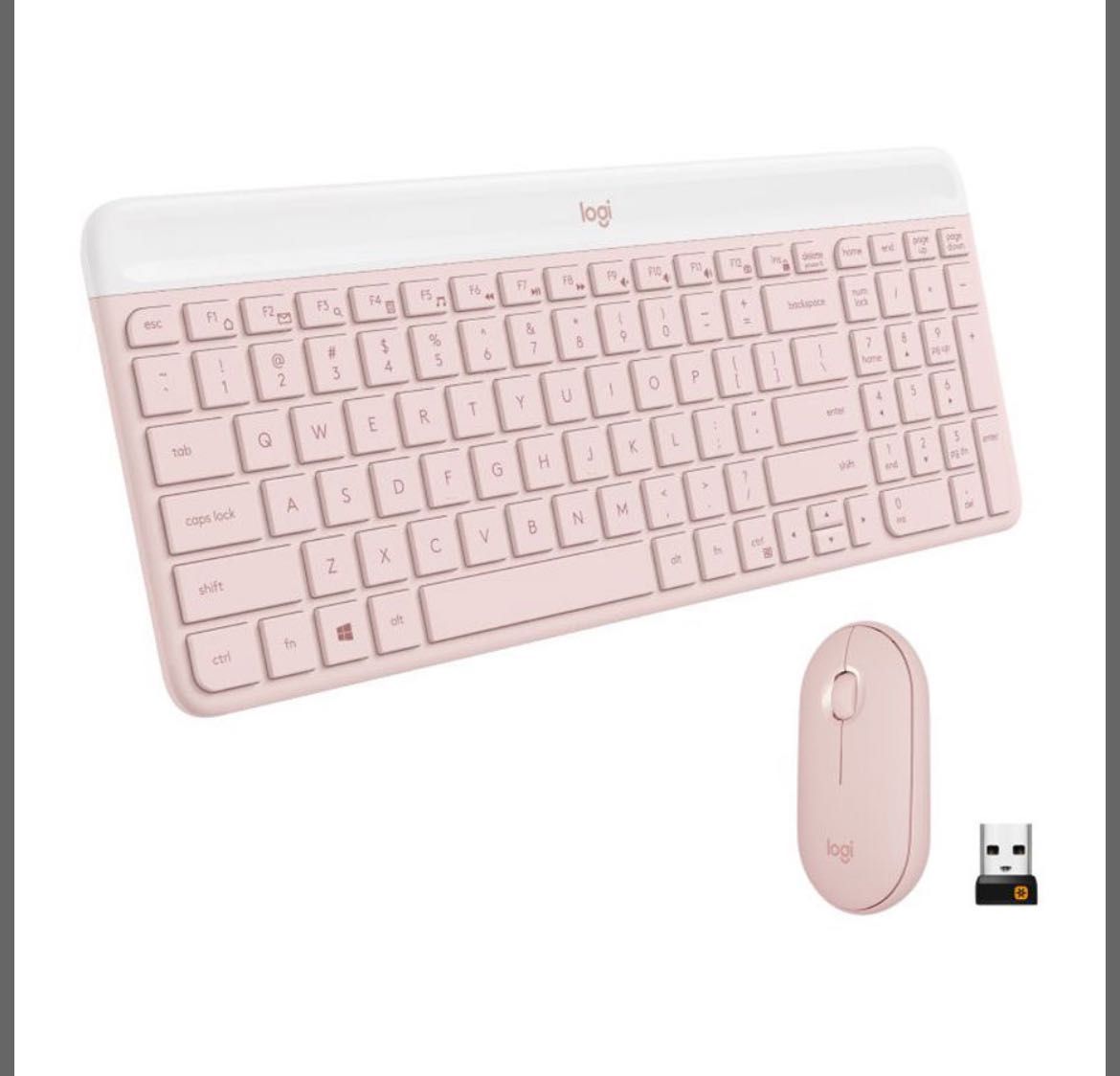 Безжична клавиатура и мишка Logitech MK470