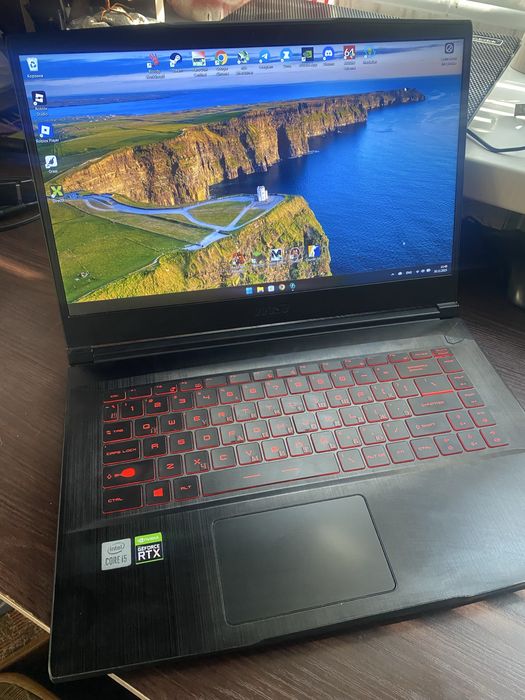 Msi GF65 RTX 3060 i5 16gb ssd 512