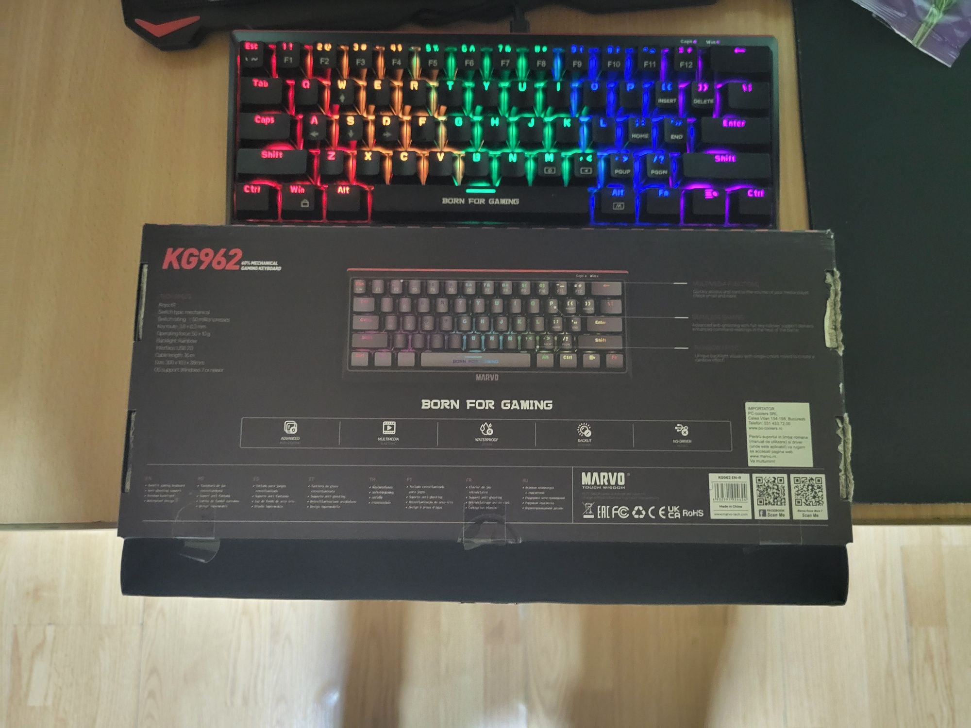 Tastatura gaming Marvo KG962