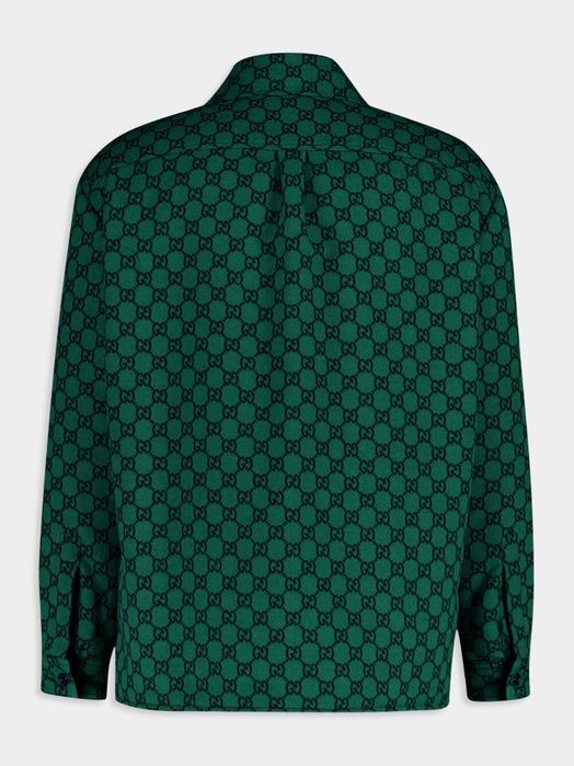 Gucci coat jacket green