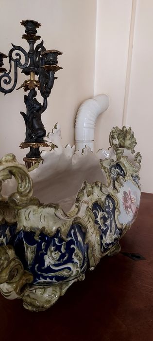 Portelan Majolica sec - XIX