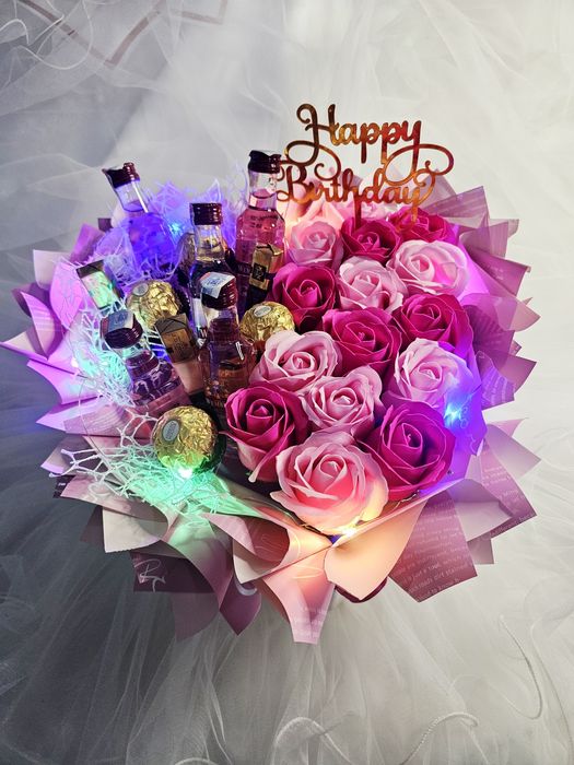 Aranjamente si buchete flori de sapun