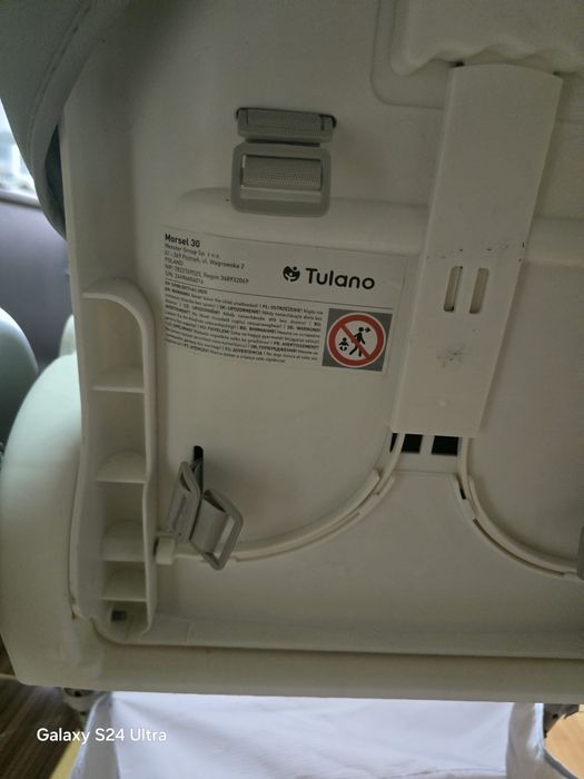 Vand scaun masa bebe Tulano, pliabil, impermeabil.