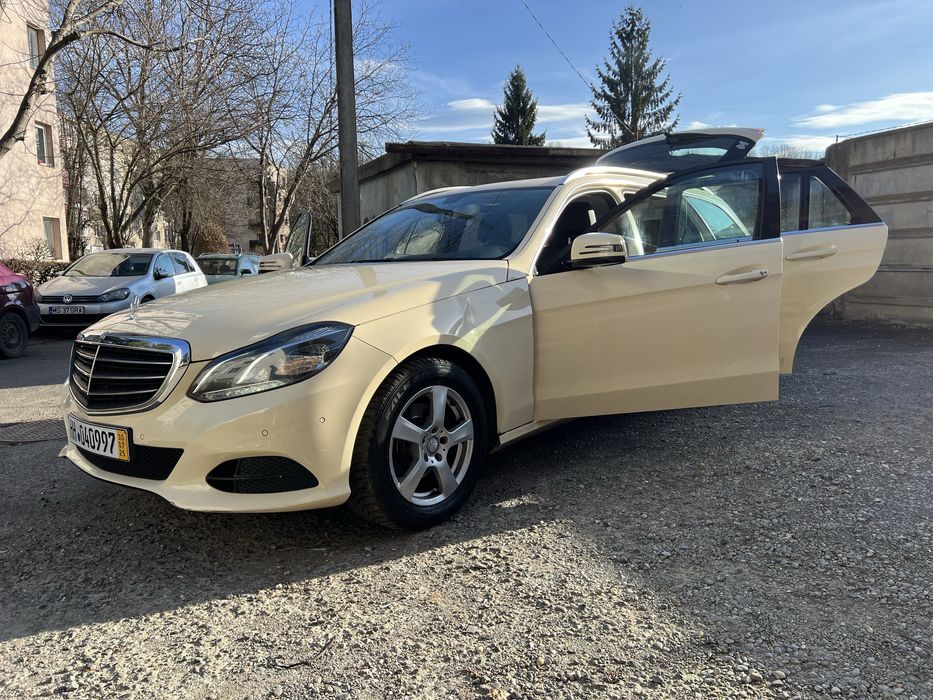 Mercedes E-class 2014 .136 hp diesel