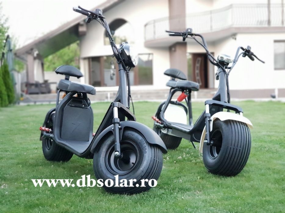 SCOOTER ELECTRIC Trotineta 12Ah 40Km Autonomie Scuter Harley SIGILAT‼️