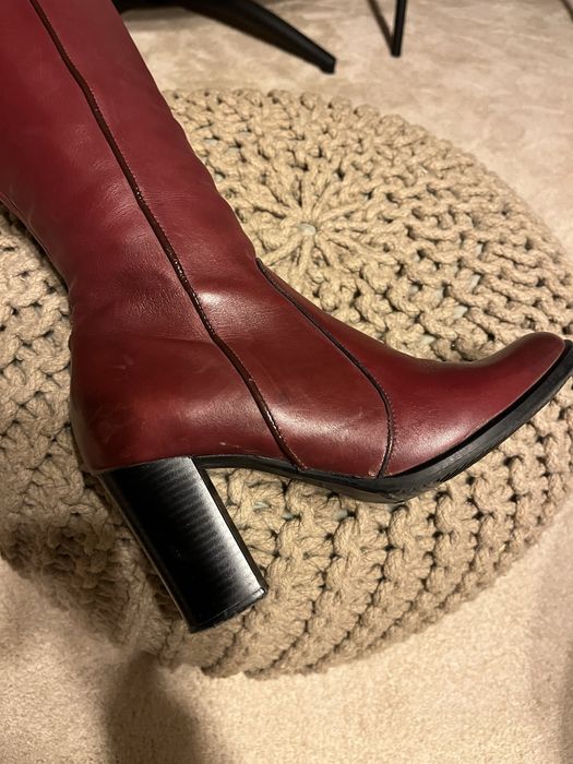 Cizme lungi piele, 37