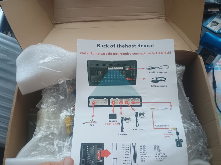 Андроид 16 мултимедия за Форд фиеста 2002-2008