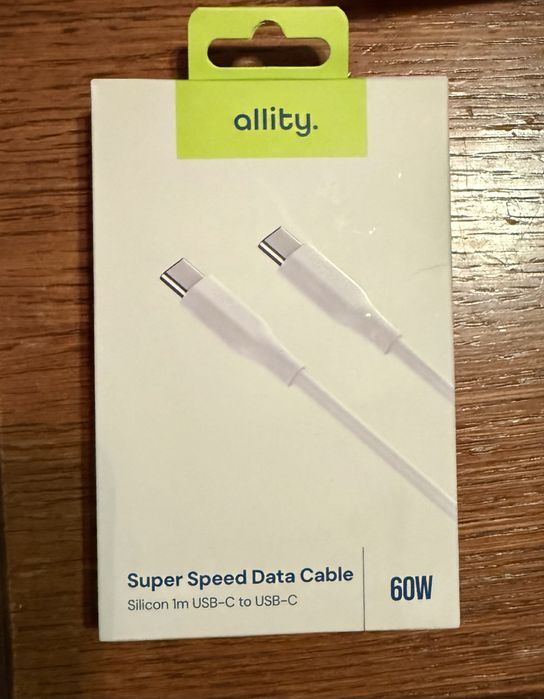 Cablu pentru încarcare, USB-C 60W, 1m