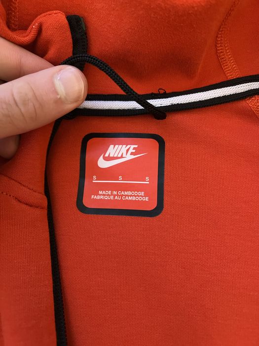 Nike Tech Fleece Red НОВ S